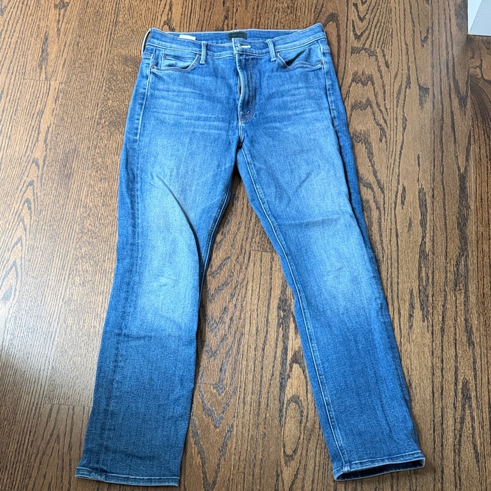 Mother Denim dazzler ankle Blue Jeans - Versatile Everyday Denim
